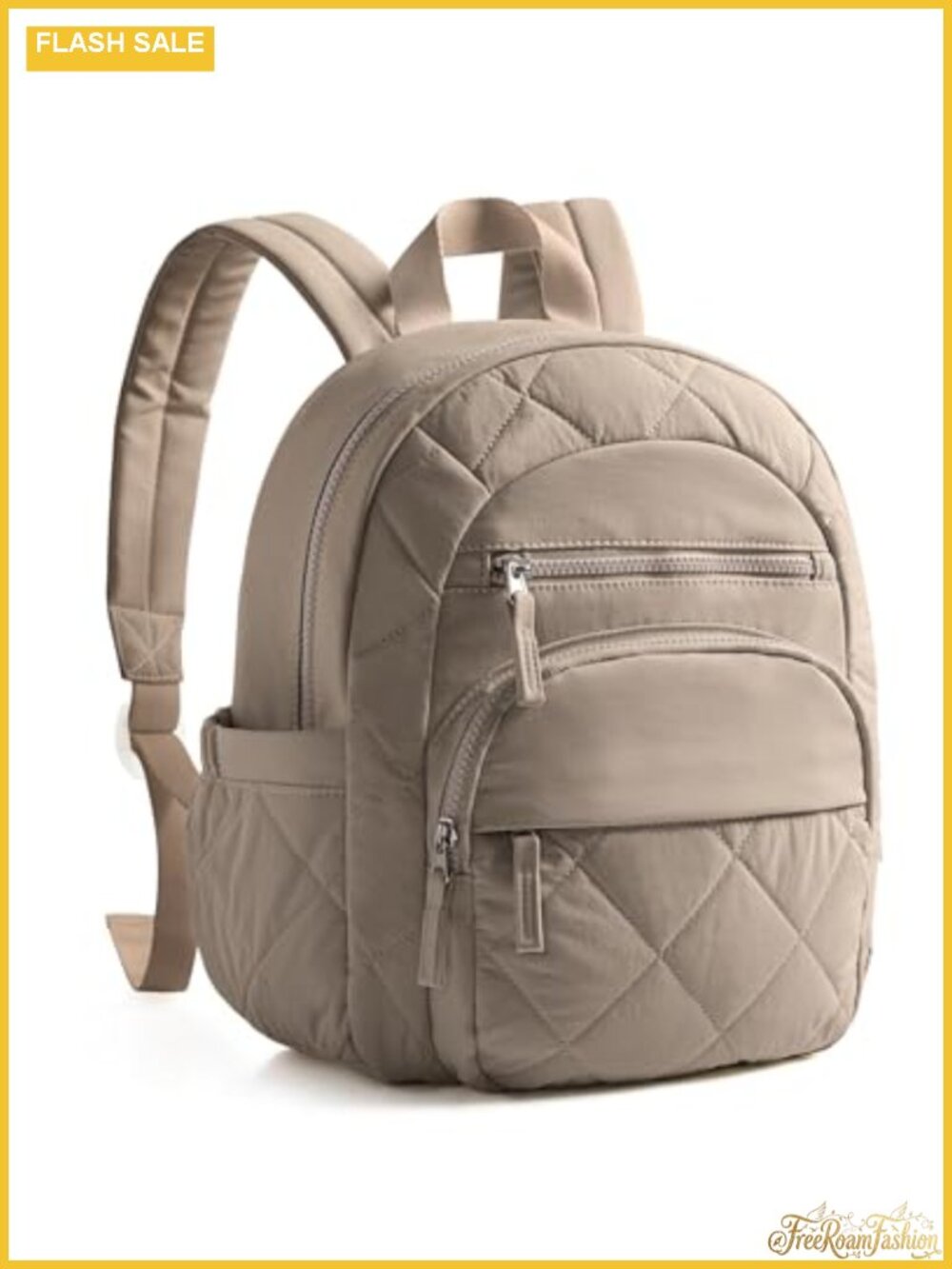 Women Mini Backpack RFID Blocking Puffer Purse Water Resistant Taslan